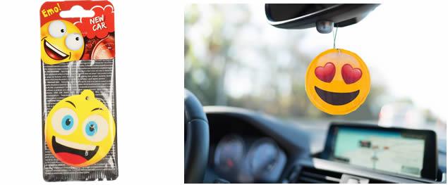 Vůně do auta Smajlík Emo! New car. 