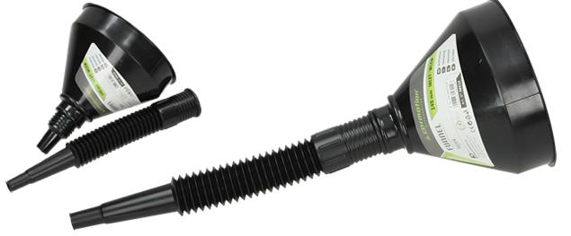 Trychtýř s ohebnou nálevkou 145mm  CarMotion