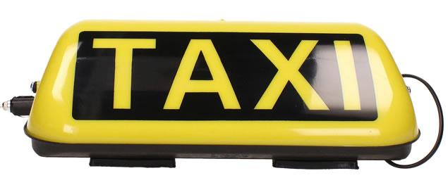 Magnetické světlo Taxi do autozapalovače 35 cm 00020