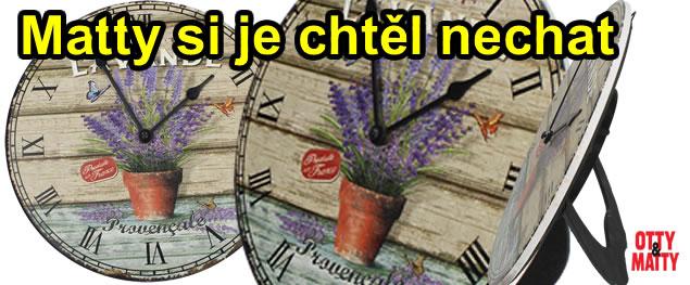 Hodiny Levandule z našeho videa &hellip;