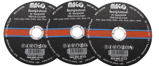 Řezný kotouč Mago 150x1,6x22,2 mm