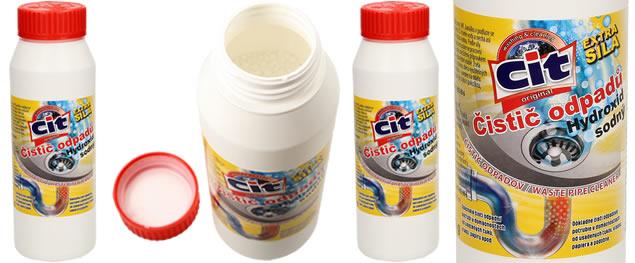 CIT Čistič odpadů Hydroxid sodný 270g