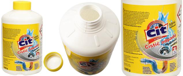CIT Čistič odpadů Hydroxid sodný 1000g