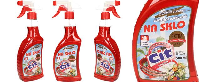 CIT čistící prostředek na sklo 500 ml Flowers