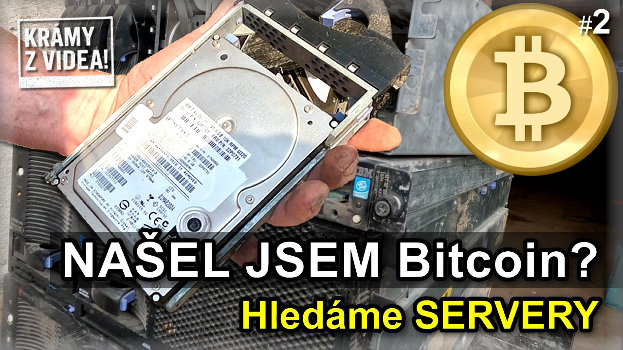 Krámy z videa – Díl 2 - Těžil jsem Bitcoin, když to začínalo💰 Najdu ty servery?