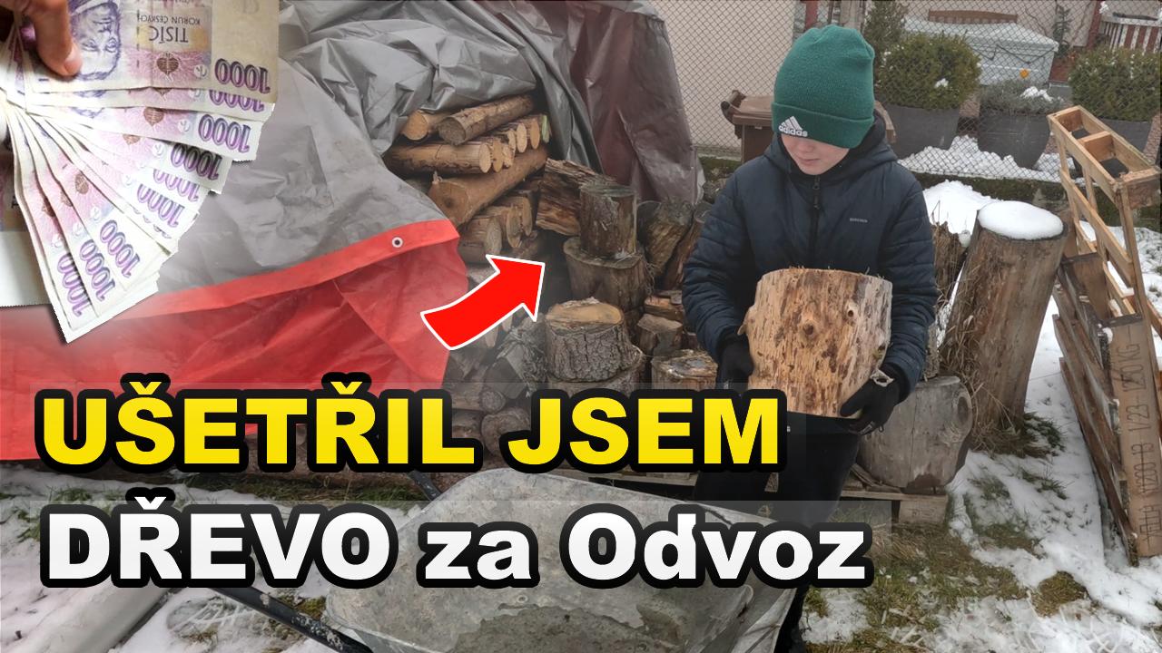 Dřevo za odvoz – ušetřili jsme balík?