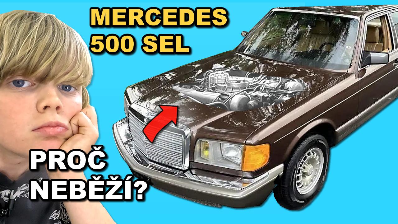 Existuje peklo a jmenuje se K-Jetronic. Mercedes 500 SEL W126 rok 1982