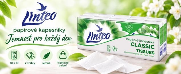 Papírové kapesníčky Linteo Classic 240ks