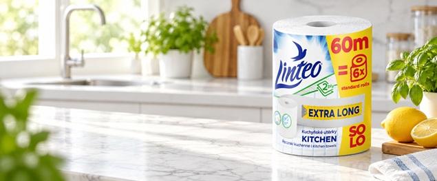 Univerzální utěrky Linteo Classic 1role – 60m