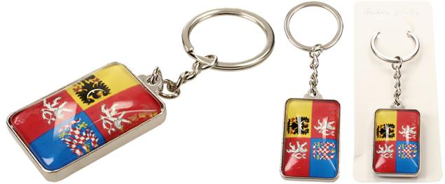 Klíčenka obdelníková státní znak