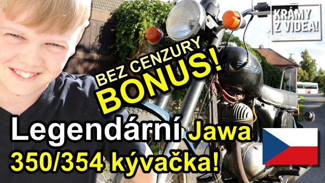 Bonus! Jawa 350/354 představení motocyklu a je k mání, více záběrů