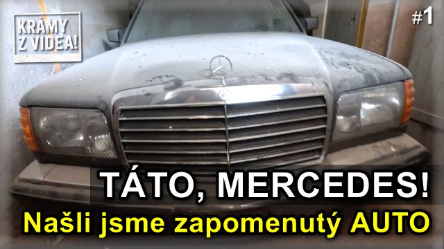 1.Díl - Tátóó! Ve stodole někdo nechal MERCEDES 500 SEL?!
