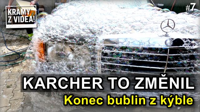 7.Díl Konec bublin z kýble! (Kärcher a mop změnil všechno) Mercedes 500 SEL