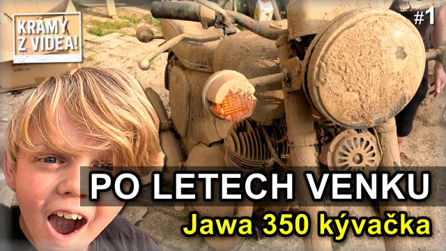 Krámy z videa – 1. Díl - Objev po letech JAWA 350 kývačka!
