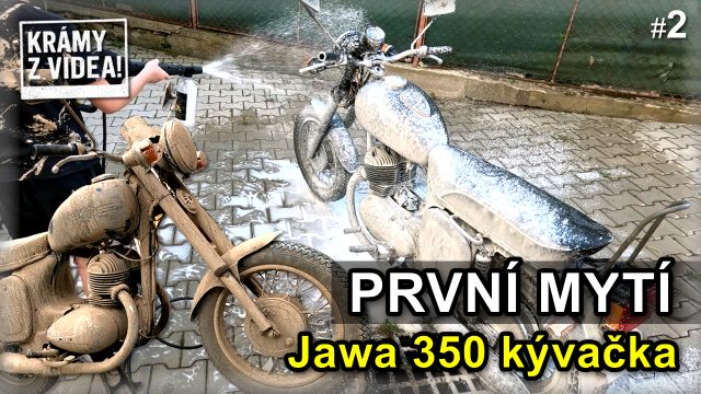 Krámy z videa – 2. Díl - Po letech venku! První mytí jawa kejvačka