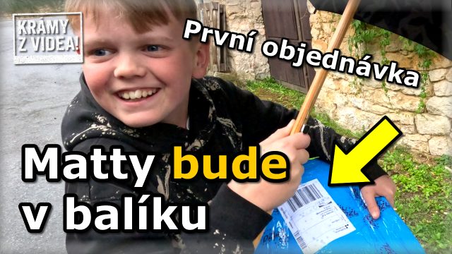 Krámy z videa – 👉 Matty má první objednávku! 📦 Otty balí a Matty nese na poštu