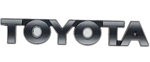 Kovová samolepka Toyota – logo (čer&hellip;