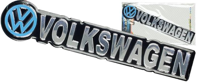 Kovová samolepka Volkswagen – modrý&hellip;