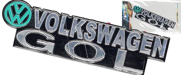 Kovová samolepka Volkswagen GOL – z&hellip;