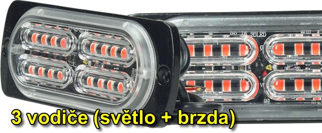 LED výstražné světlo / stroboskop 4&hellip;