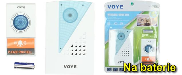 Bezdrátový domovní zvonek VOYE s tl&hellip;
