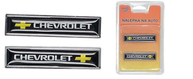 Kovová samolepka Chevrolet – 3D (2 &hellip;