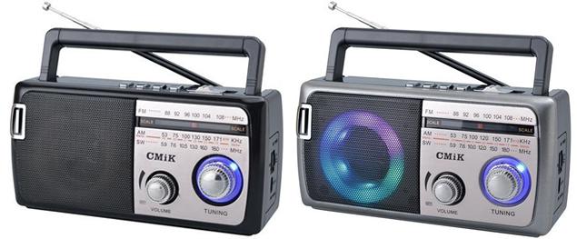 Přenosné nabíjecí rádio CMiK MK-177&hellip;