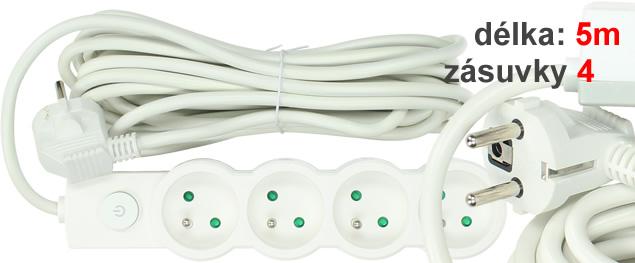 Prodlužovací kabel Aerbes SJ-3655 4&hellip;