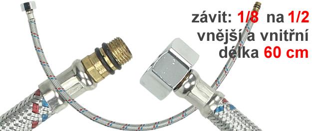 Nerezová ohebná připojovací trubka &hellip;