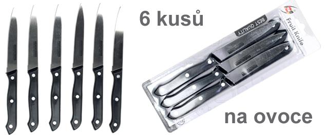 Sada nožů na ovoce 6 ks – délka 22 &hellip;