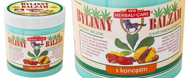 Bylinný balzám s kaštanem koňským a&hellip;