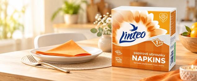 Ubrousky Linteo Satin 100ks 30×30cm