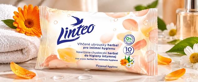 Vlhčené intimní ubrousky Linteo s h&hellip;
