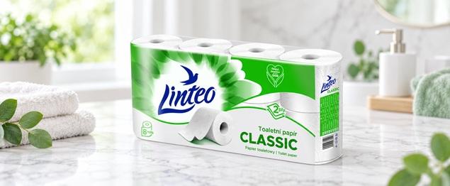 Toaletní papír Linteo Classic bílý &hellip;