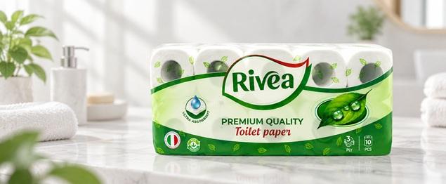 Toaletní papír RIVEA Premium 10 rol&hellip;