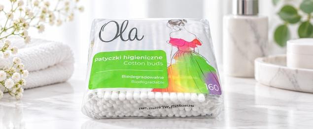 Papírové vatové tyčinky Ola 160ks –&hellip;