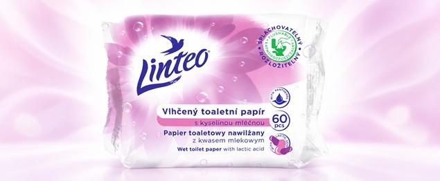 Vlhčený WC papír Linteo 60ks – s ky&hellip;