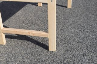 Foto 28 - Masivní dřevěná lavička s opěradlem a područkami Heavy Duty I